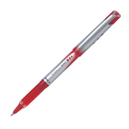 V-Ball Grip Rolling Ballpoint Pens 0.5 mm red