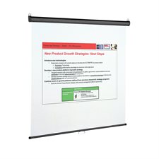 Wall or Ceiling Projection Screen 84 x 84"