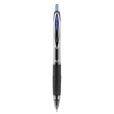 Super Ink Rolling Retractable Ballpoint Pens 0.7 mm needle point blue