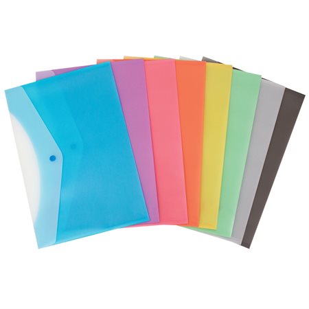 Document Envelope Letter size. Assorted colours.