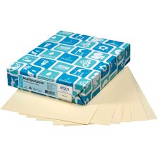 Lettermark® Multipurpose Coloured Paper Letter Size - 8-1/2 x 11" ivory