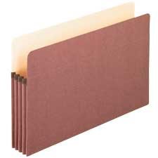 File Pocket Legal size. 100% recycled. Package of 3 5-1/4 in. (1200 sheets)
