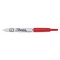 Retractable Permanent Marker Fine point red