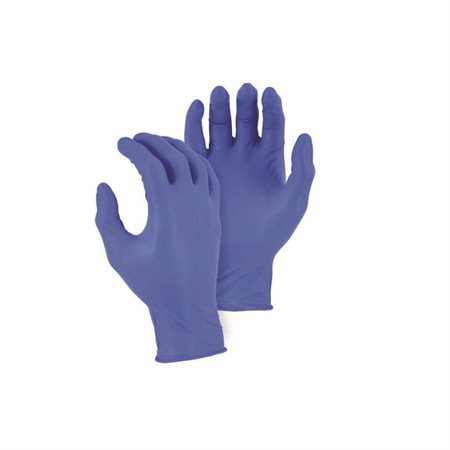 Nitrile examination glove medium