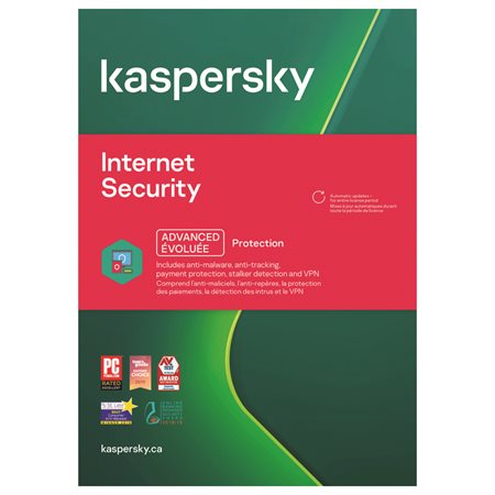Kaspersky 3 user Internet Security