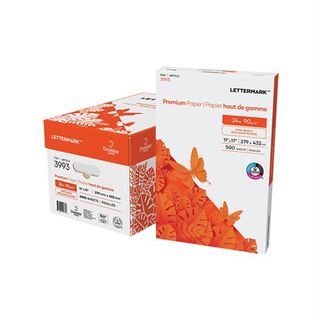 Lettermark® Multipurpose Paper 24 lb. Package of 500 11 x 17 in