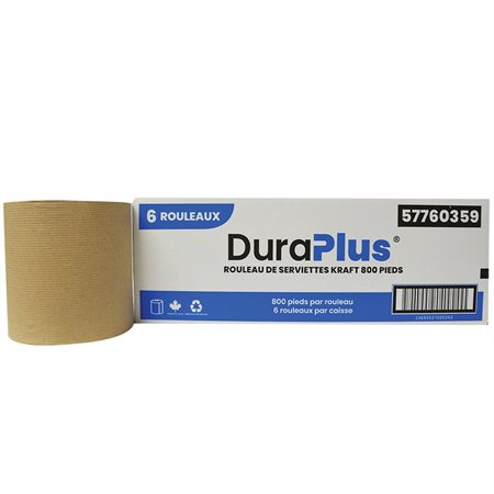 Hardwound Roll Towels box of 6 rolls - 7.8 in. x 800 ft.