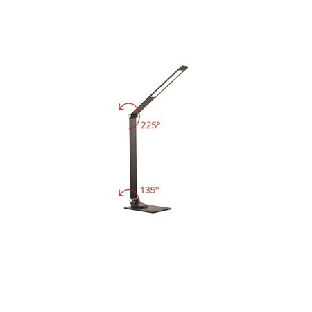 Multifunctional Foldable LED Light black