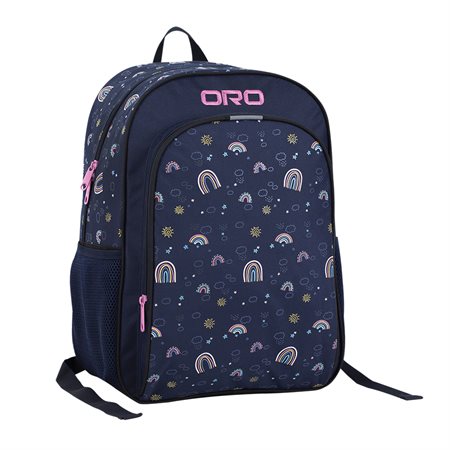 Rainbow Back-To-School Accessory Collection by ORO backpack