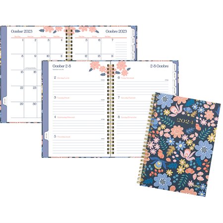 15-month Weekly / Monthly Planner (2025) 8-1 / 2 x 6 in.