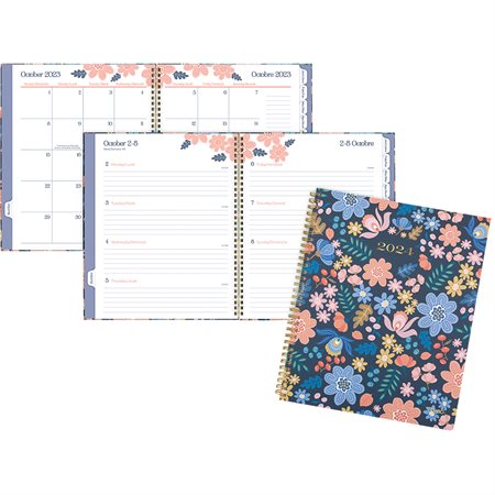 15-month Weekly / Monthly Planner (2025) 11 x 9 in.
