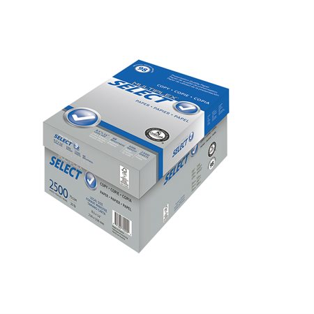 Multiplex Select Multi-Purpose paper legal, box of 2500 (5 packs of 500)