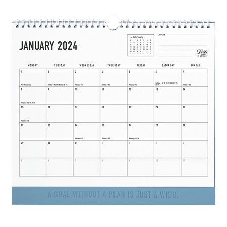 Conscious Wall Calendar (2024) ocean