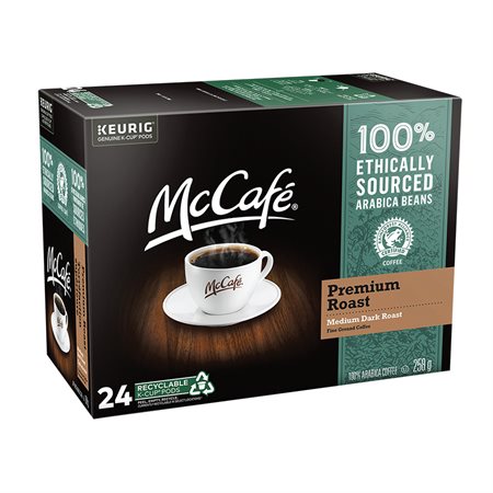 Torréfaction supérieure capsules K-Cup McCafé®