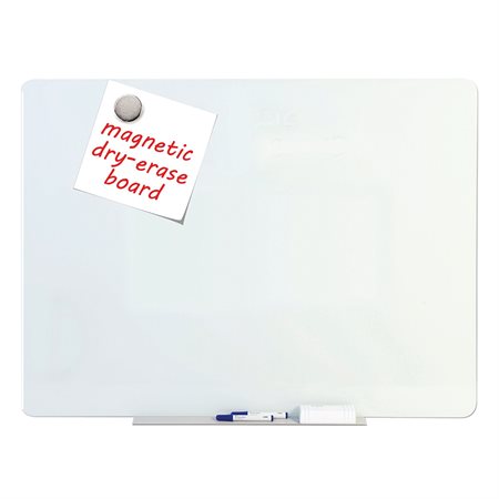 Magnetic Glass Dry Erase Board 24 x 36 in