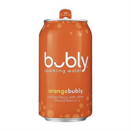 Bubly Sparkling Water orange