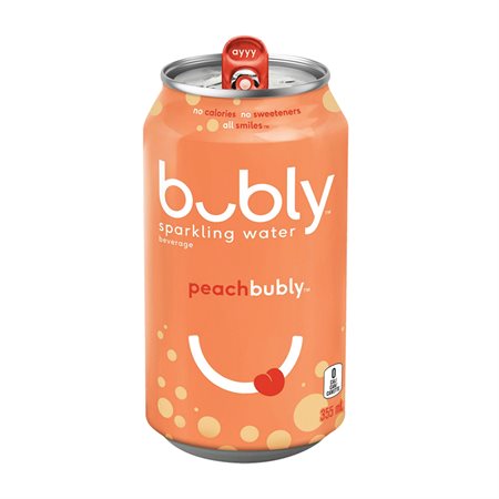 Bubly Sparkling Water peach