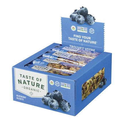 Taste of Nature Snack Bar blueberry