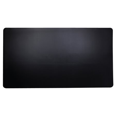 PVC Desk Pad 19 x 24 in. black