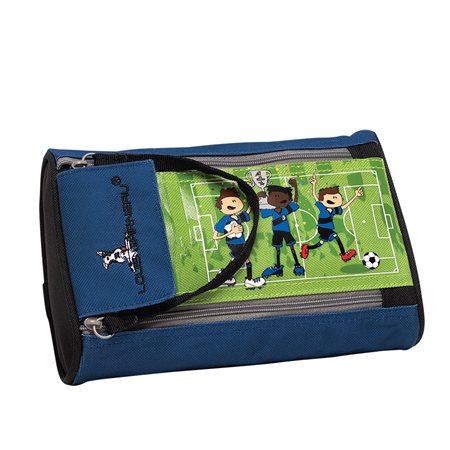 Soccer LG pencil case pencil case (2 zippers)
