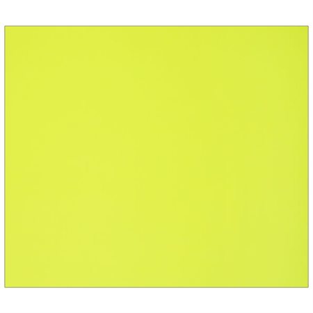 Carton de couleur jaune fluo