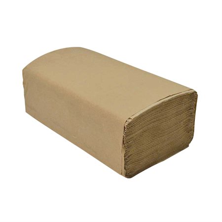 DuraPlus® Single Fold Paper Towels brown