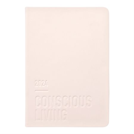 Conscious Weekly Planner (2024) rosewater