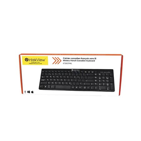 Slim Keyboard V.2 French Canadian wireless