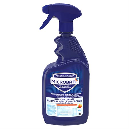 Nettoyant pour salle de bain Microban parfum d'agrumes