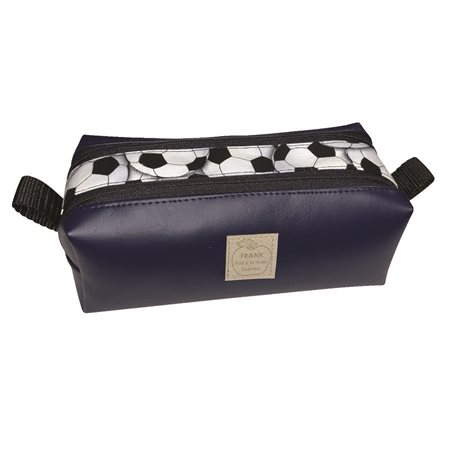 Étui à crayons à 2 compartiments soccer