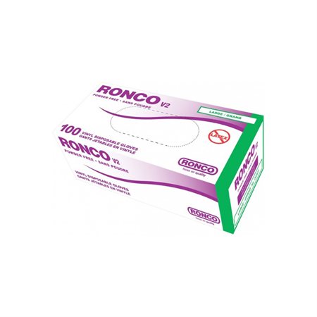 Gants en vinyle jetables