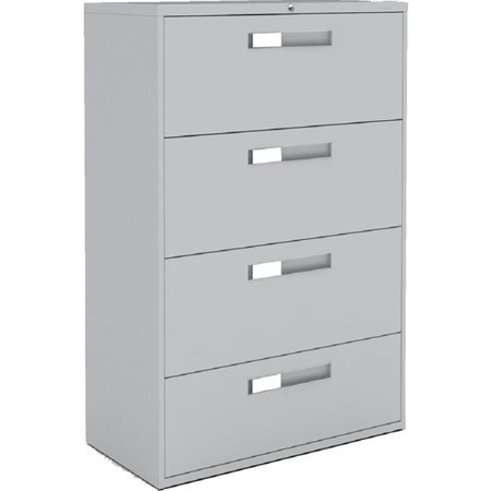 Classeurs latéraux Fileworks® 9300 4 tiroirs gris