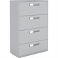 Fileworks® 9300 Lateral Filing Cabinets 4 drawers grey