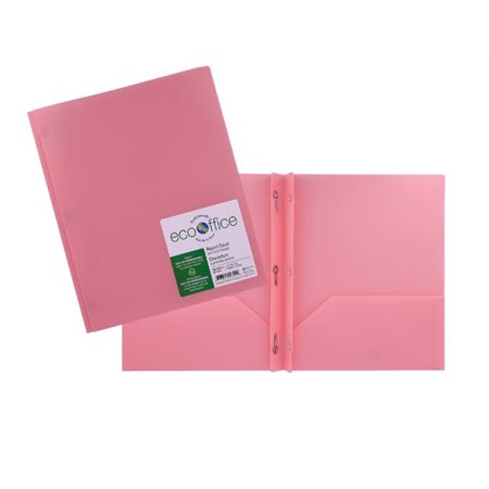 3 PRONG+ 2 POCK.ECO REPORT COVER PINK