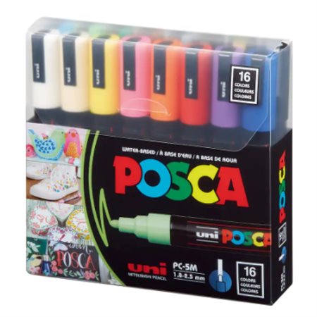 POSCA markers - 16 kit - medium tip