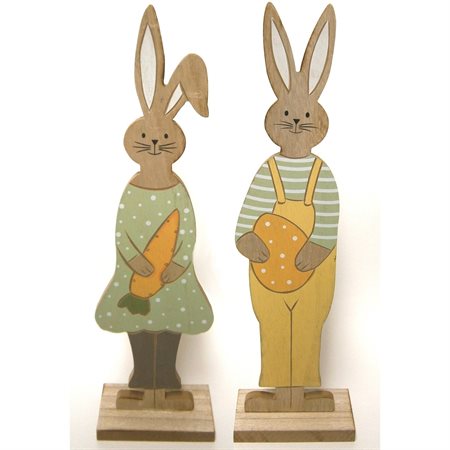 Wooden Easter bunny