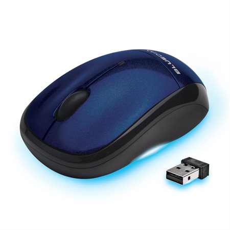 SOURIS TRACK MOBILE BLEU