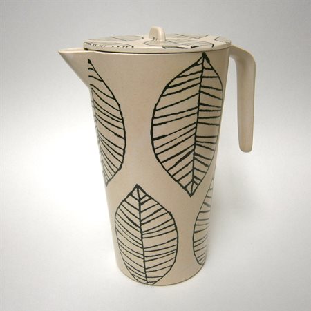 Bamboo fiber pitcher