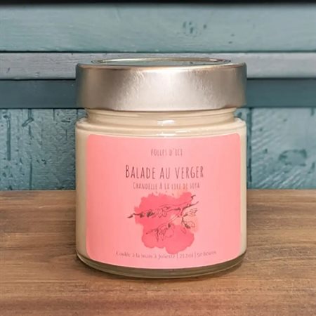 Scented candle "Balade au verger"