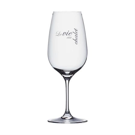 Wine glass "La vie au chalet"