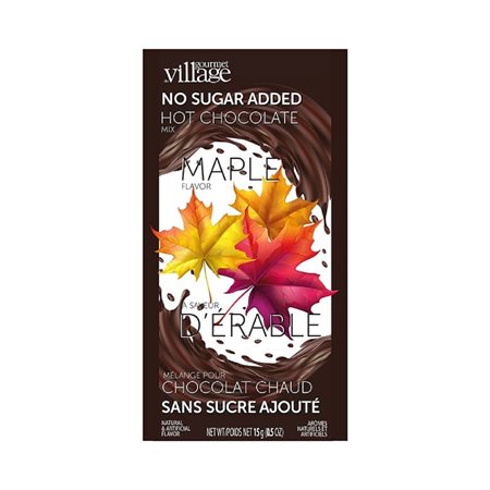 CHOCOLAT CHAUD ERABLE SANS SUCRE AJOUTE
