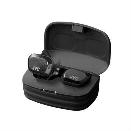 JVC HA-FW01 Écouteur Intra-Auriculaire Compatible Hi-Res Audio, Noir
