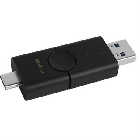 CLÉ USB KINGSTON 64GB USB-C  /  USB-A