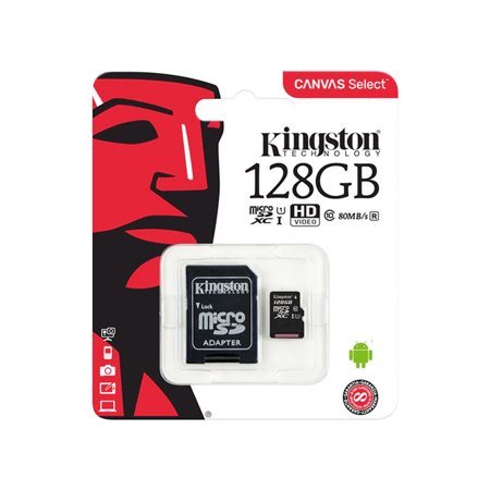 CARTE MICROSD KINGSTON 128GB