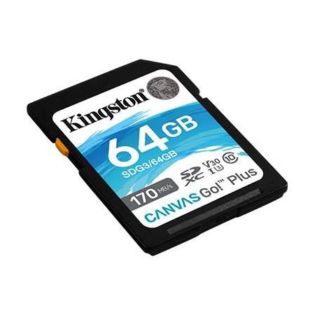 KINGSTON SD MEMORY CARD 64GB CANVA GO PLUS