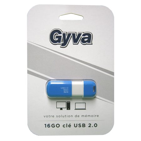 CLÉ USB 16GO 2.0  GYVA