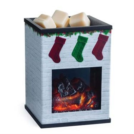 Illumination fragrance warmer "Holiday Fireplace"