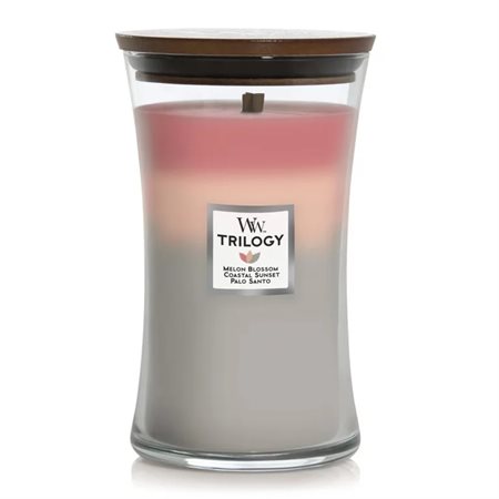 WoodWick large Trilogy scented candle