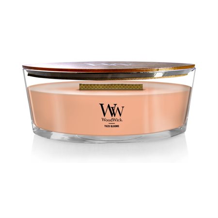 WoodWick Ellipse scented candle "Yuzu Blooms"