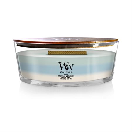 WoodWick Ellipse Trilogy scented candle "Oceanic"